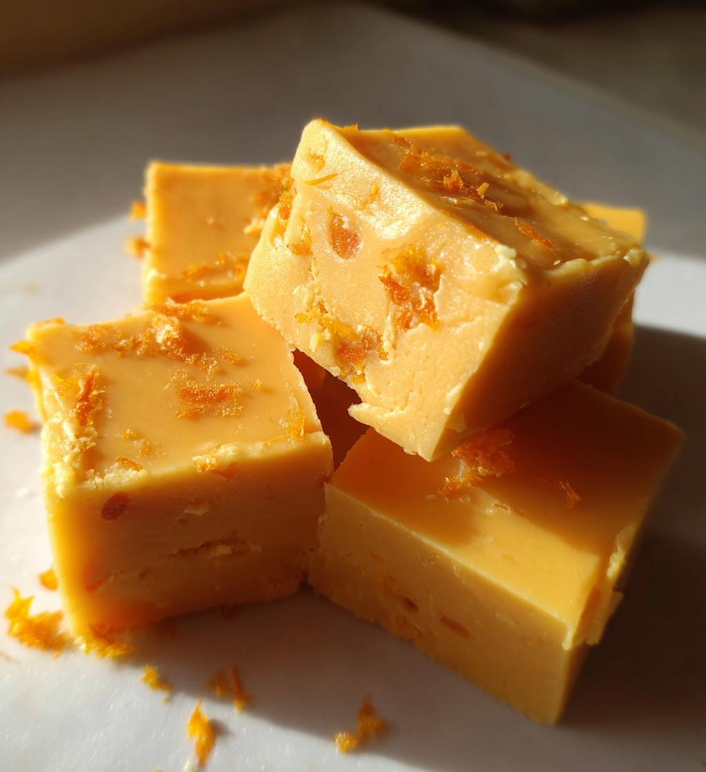 creamsicle fudge