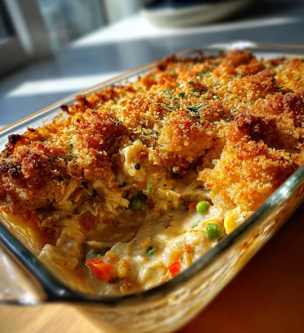 creamy chicken bake - detail 1