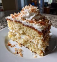creamy coconut cake