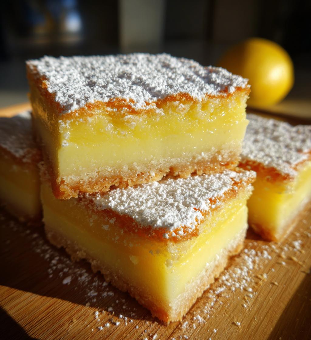 creamy lemon squares