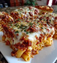 crockpot baked ziti