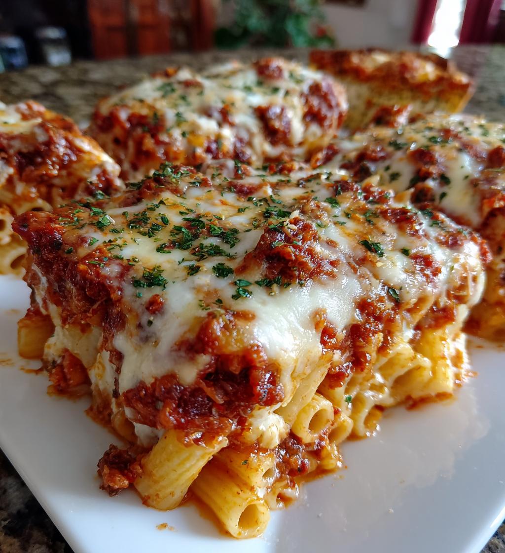 crockpot baked ziti