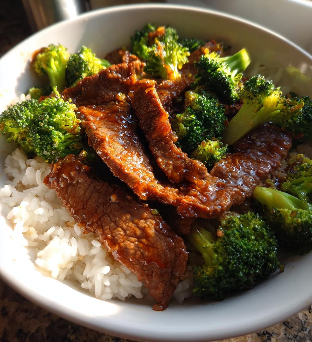 crockpot beef and broccoli - detail 1