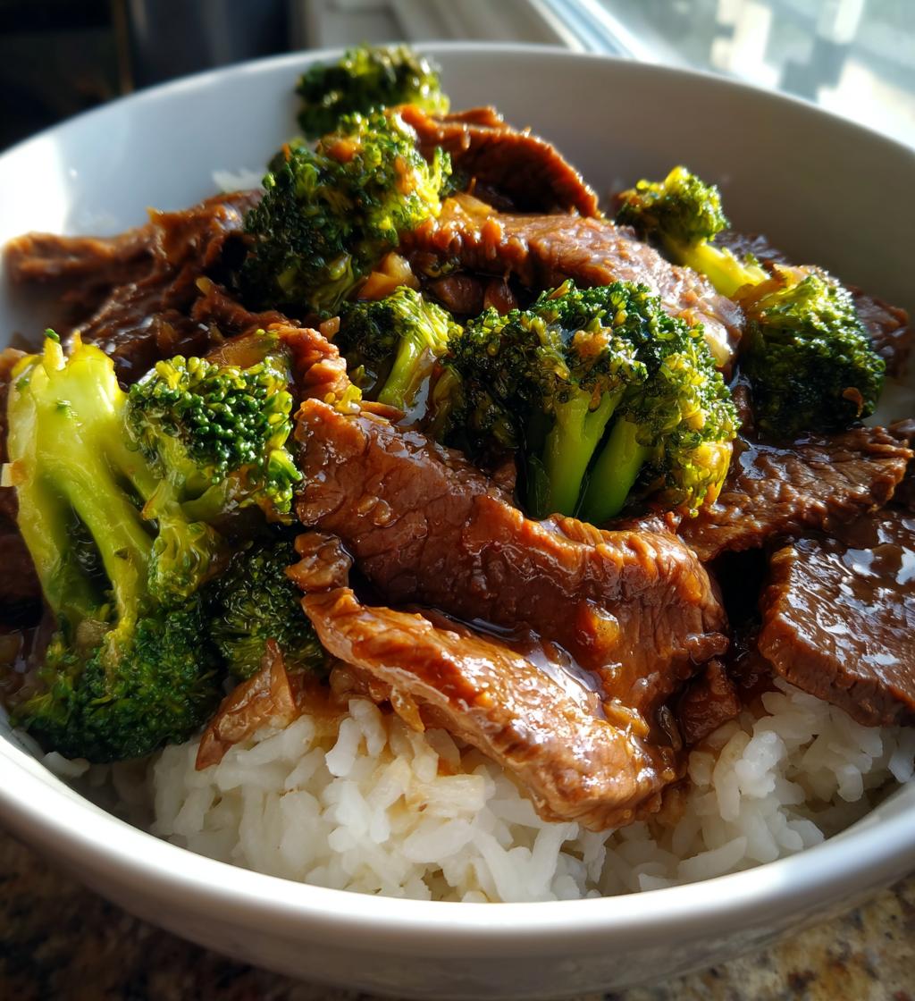 crockpot beef and broccoli