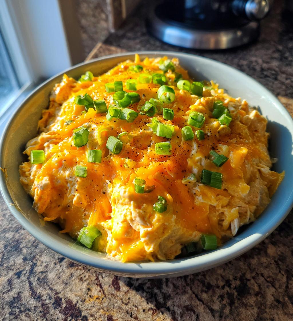 crockpot buffalo chicken dip