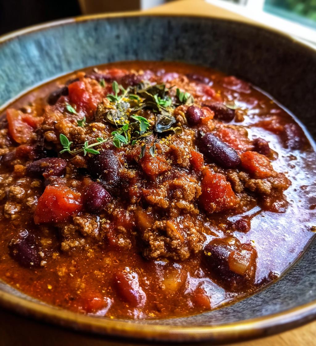 crockpot chili