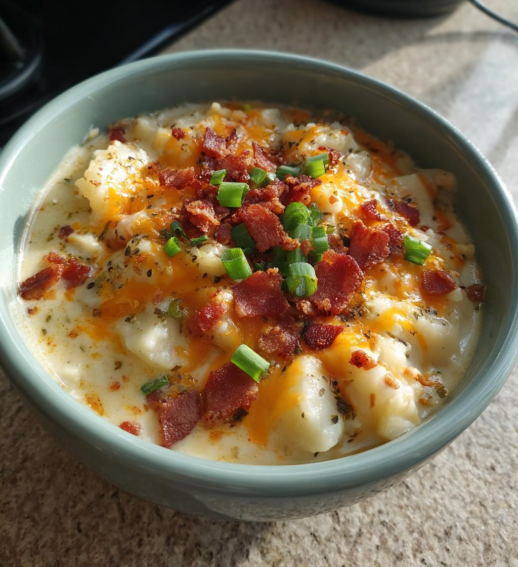 crockpot potato soup