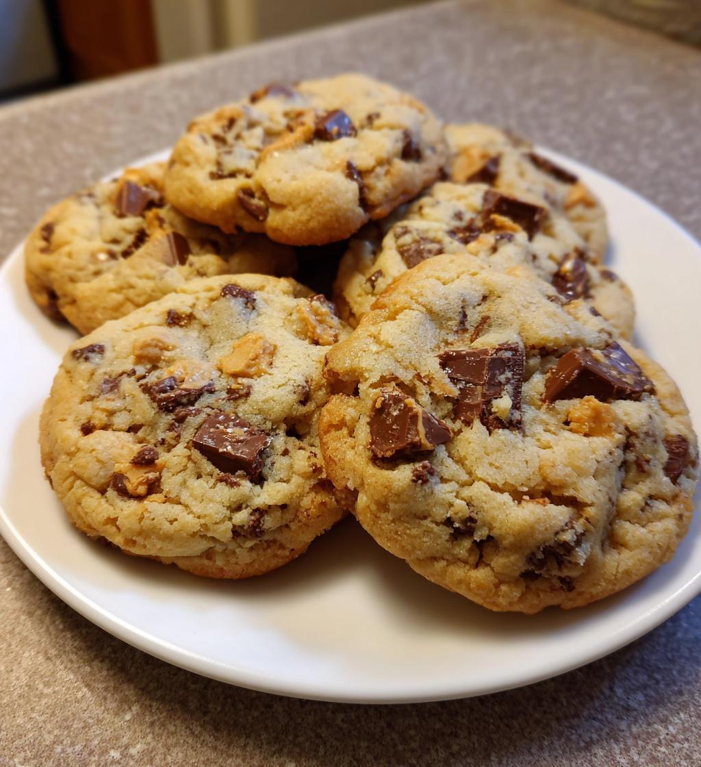 crumbl peanut butter reeses cookies