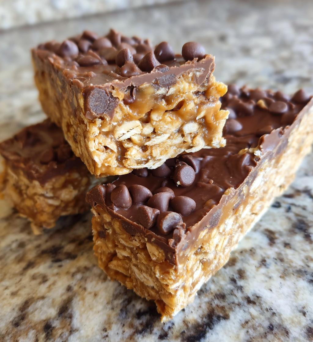 decadent oatmeal fudge bars - detail 1