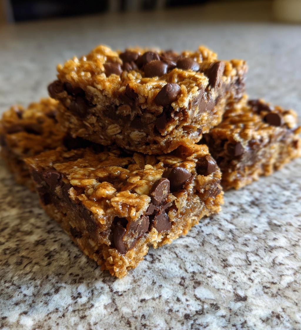 decadent oatmeal fudge bars