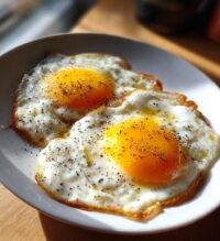 delicious sunny side up eggs recipe