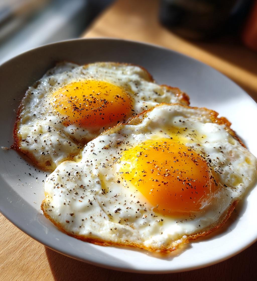 delicious sunny side up eggs recipe