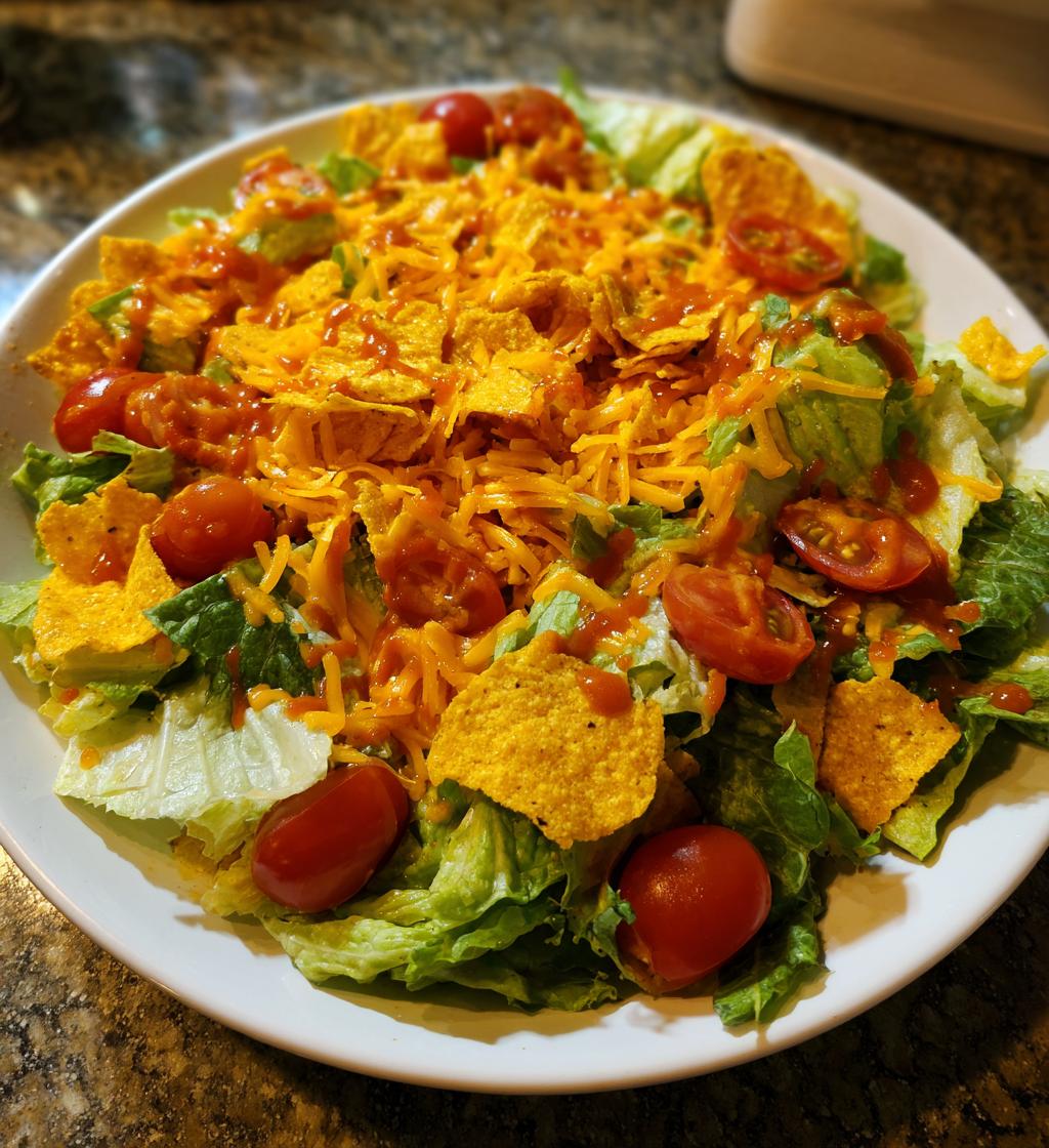dorito taco salad with catalina dressing recipe