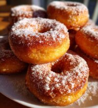 easy baked pumpkin spice donuts