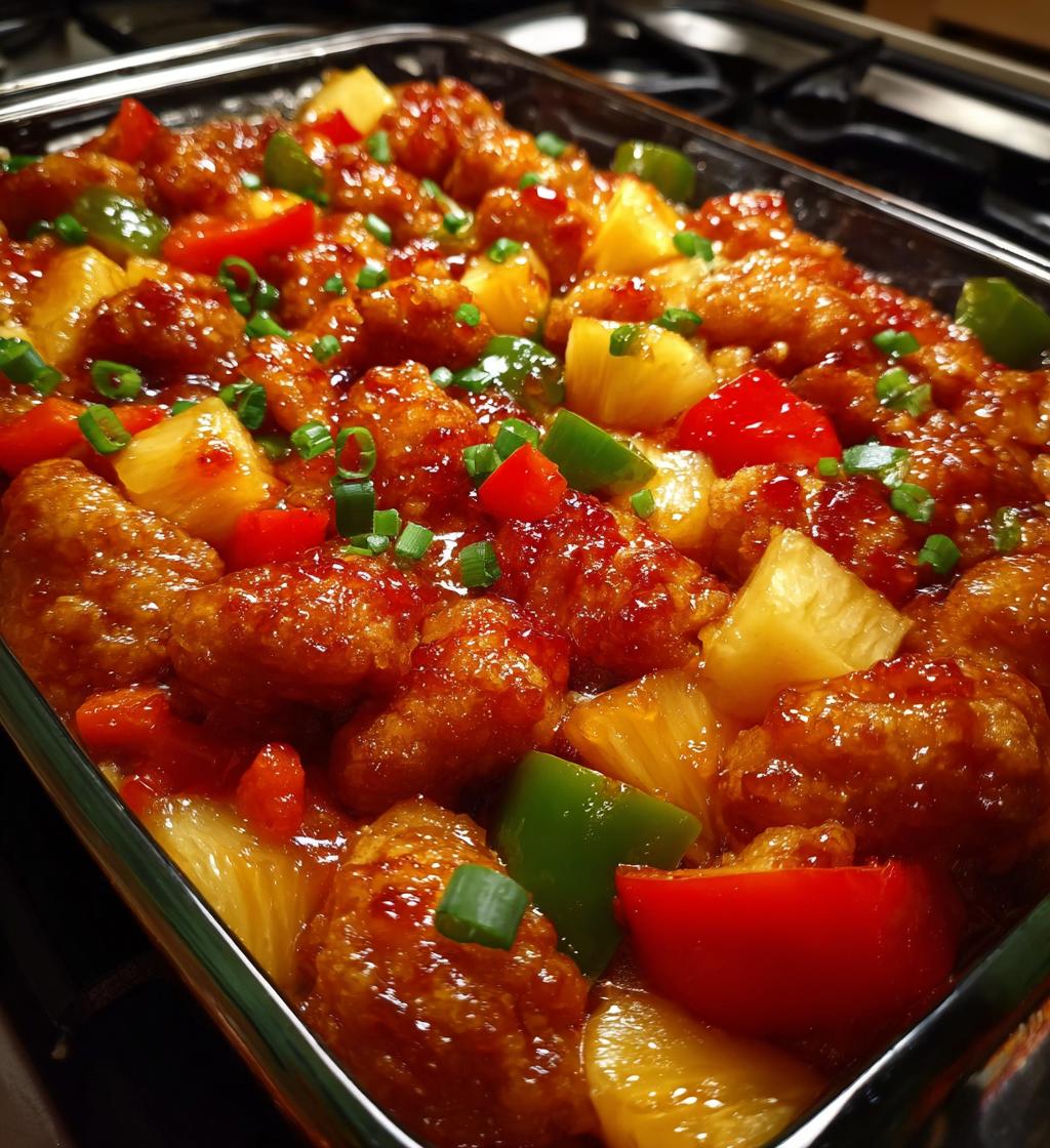 easy baked sweet and sour chicken recipe