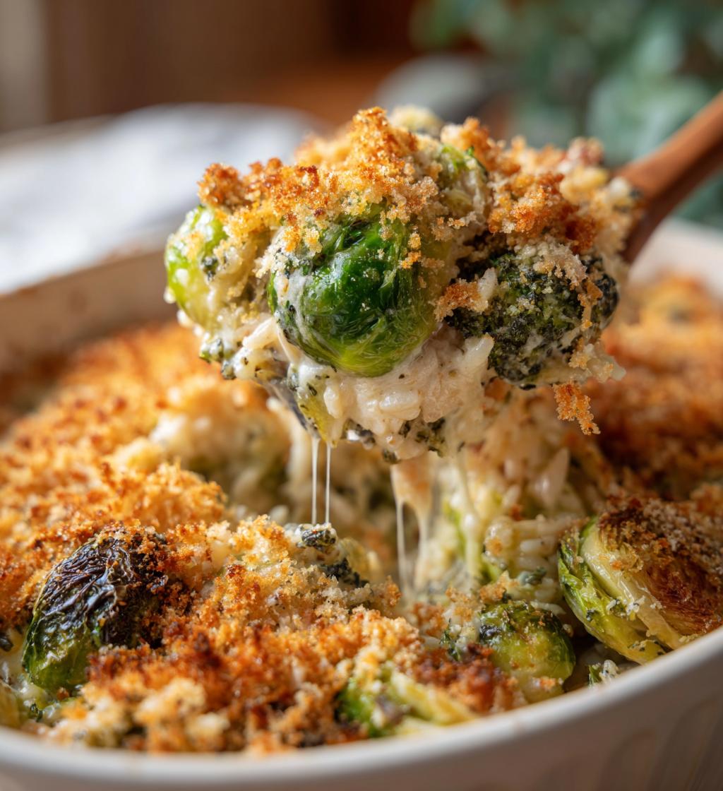 easy brussels sprouts casserole recipe