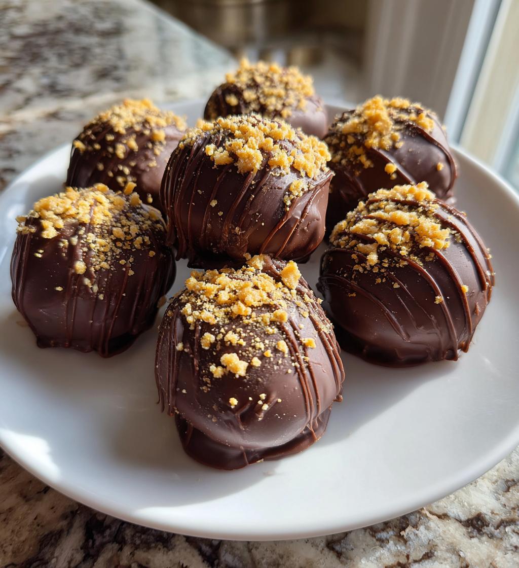 easy butterfinger balls - detail 1
