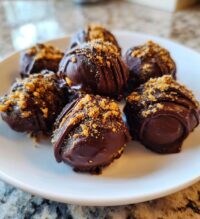 easy butterfinger balls