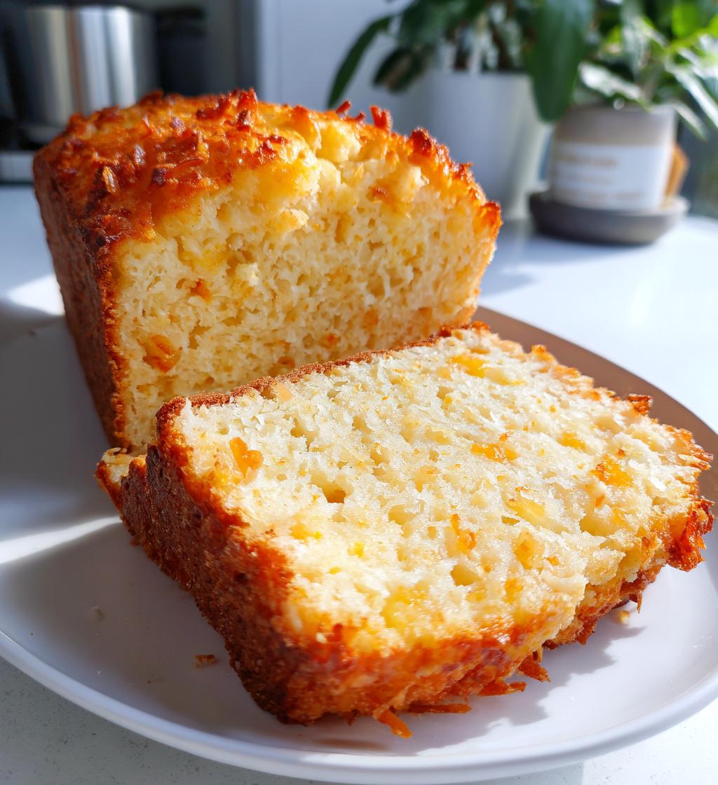 easy coconut pineapple bread