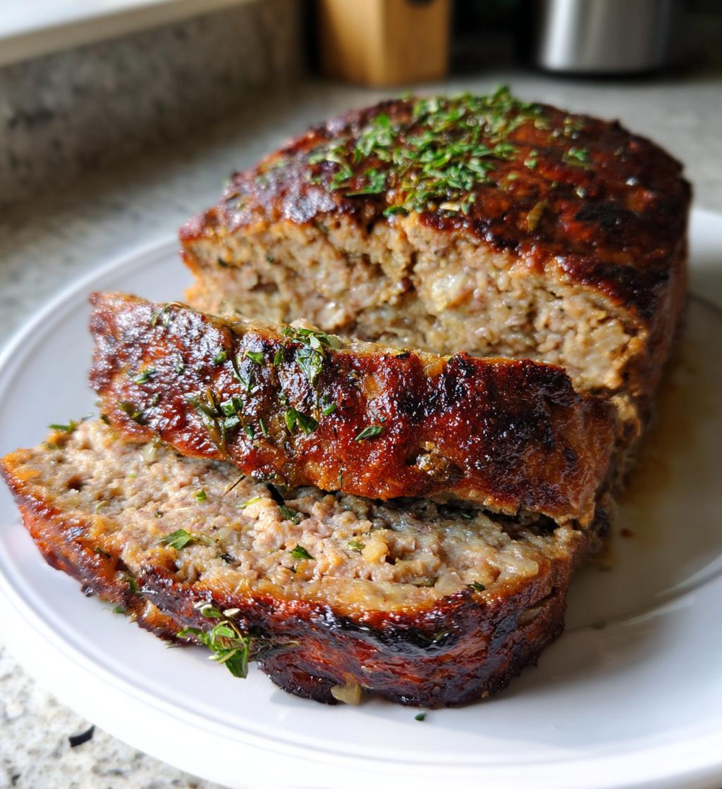 easy french onion meatloaf ingredients for a flavorful dinner