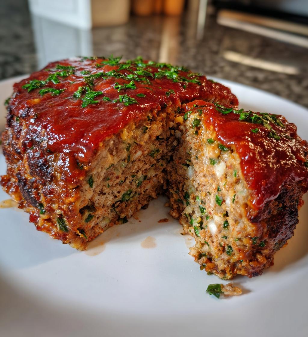 easy italian meatloaf - detail 1