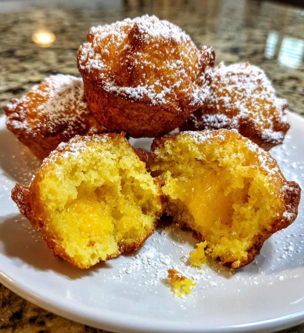 easy lemon drop cakes - detail 1
