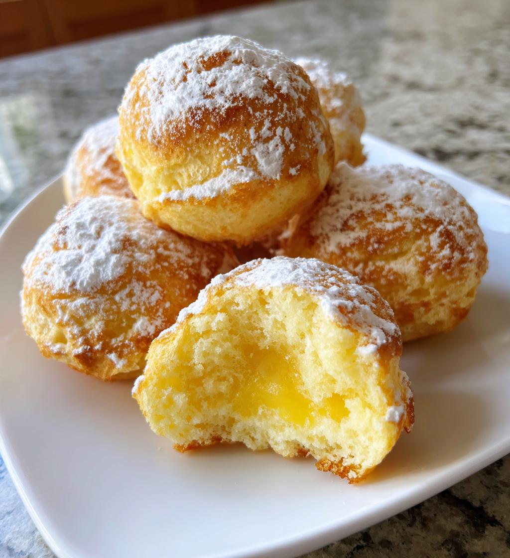 easy lemon drop cakes
