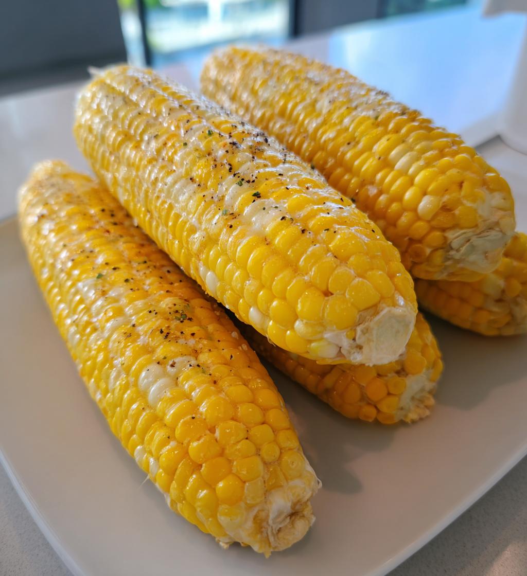 easy oven roasted corn on the cob