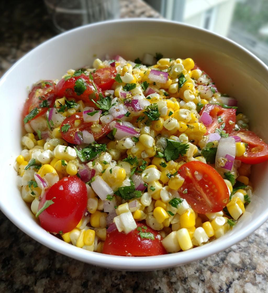 easy summer corn salad