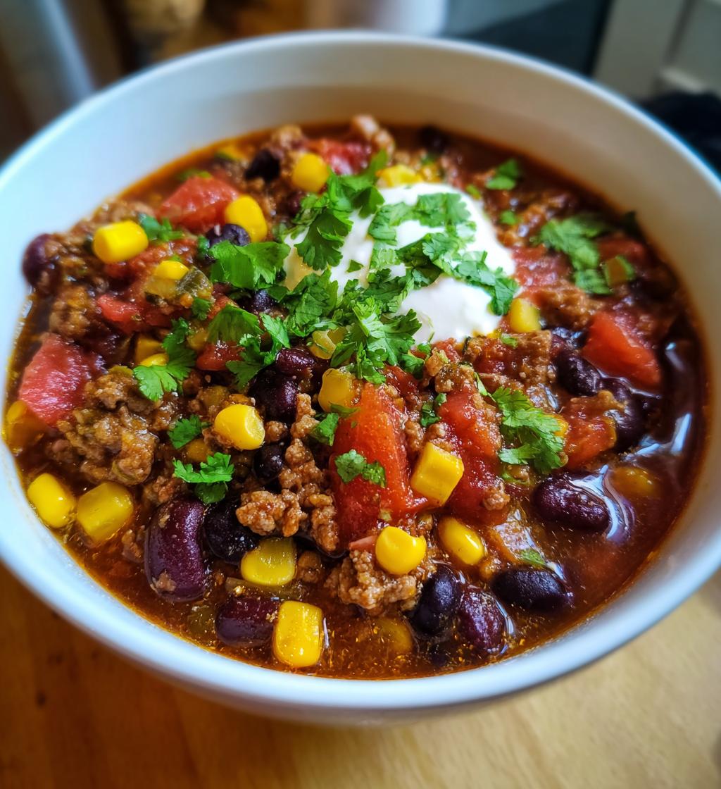 easy taco soup with ranch