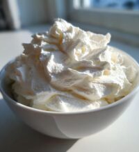 easy vanilla whipped cream