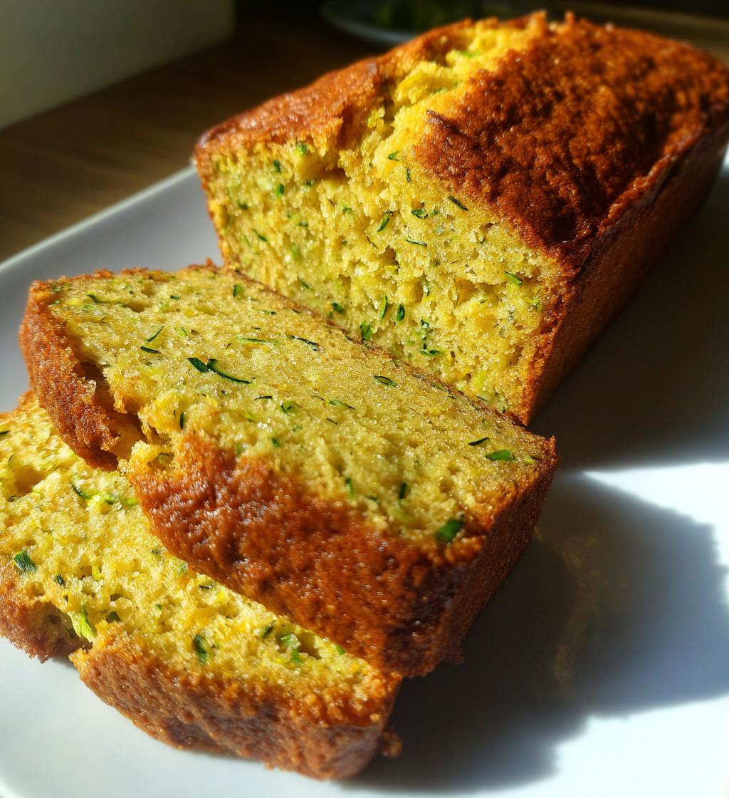 easy zucchini bread - detail 1