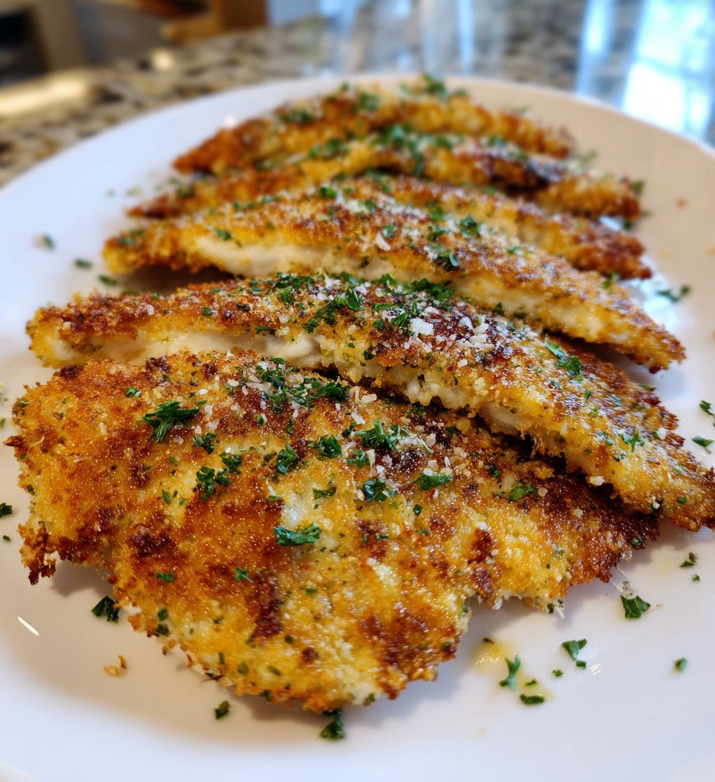 fast and easy parmesan crusted tilapia recipe