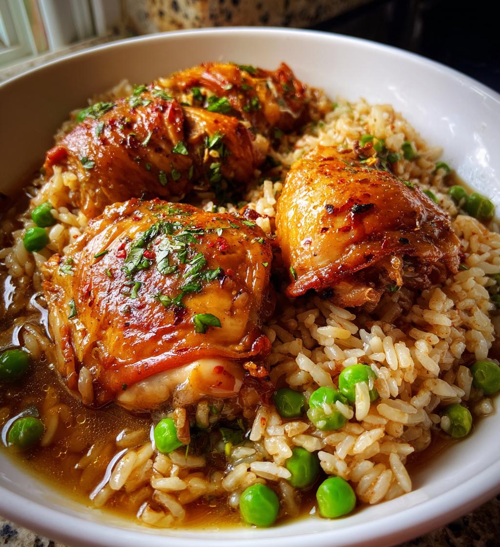 forgotten chicken and rice