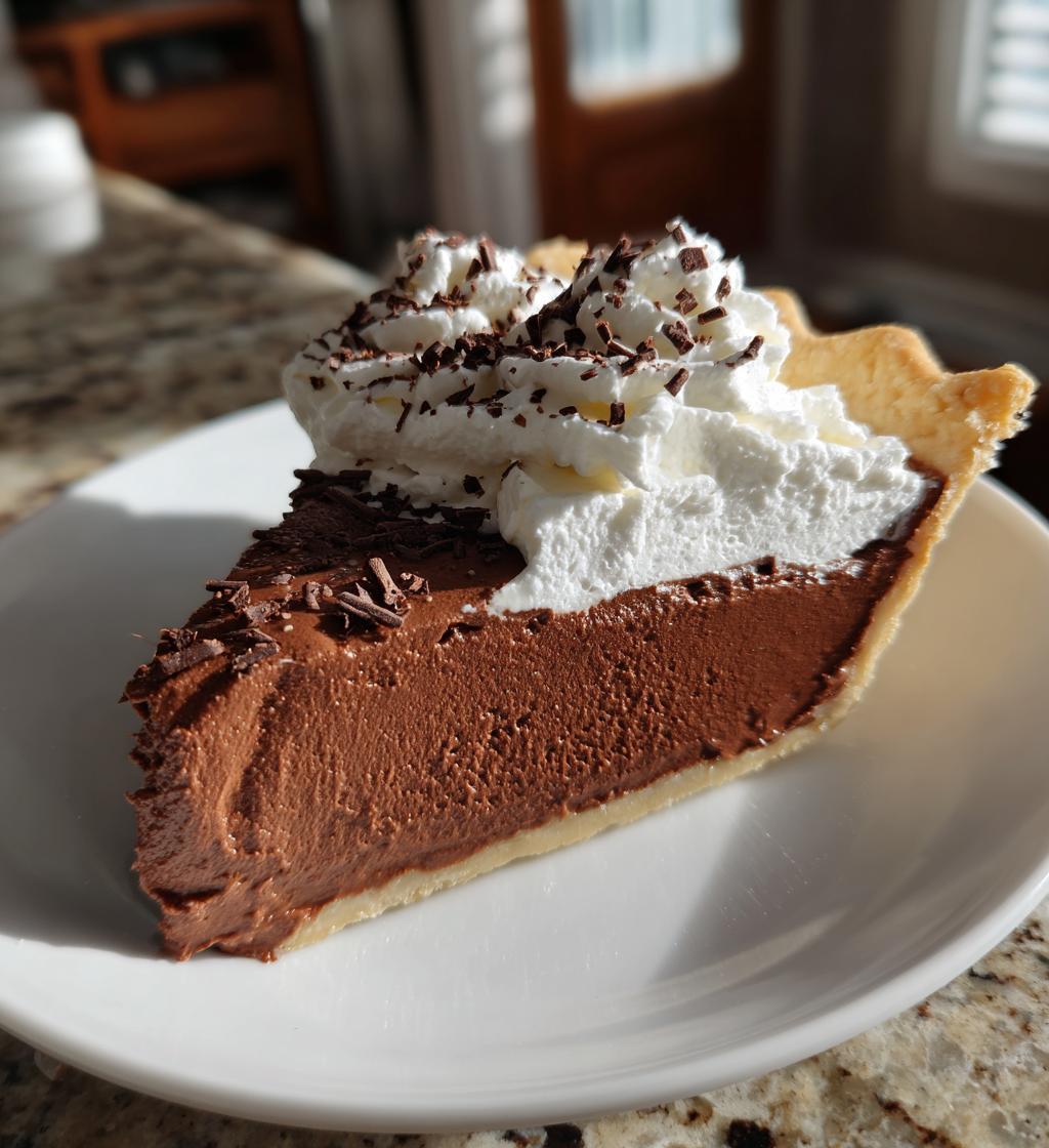 french chocolate silk pie recipe