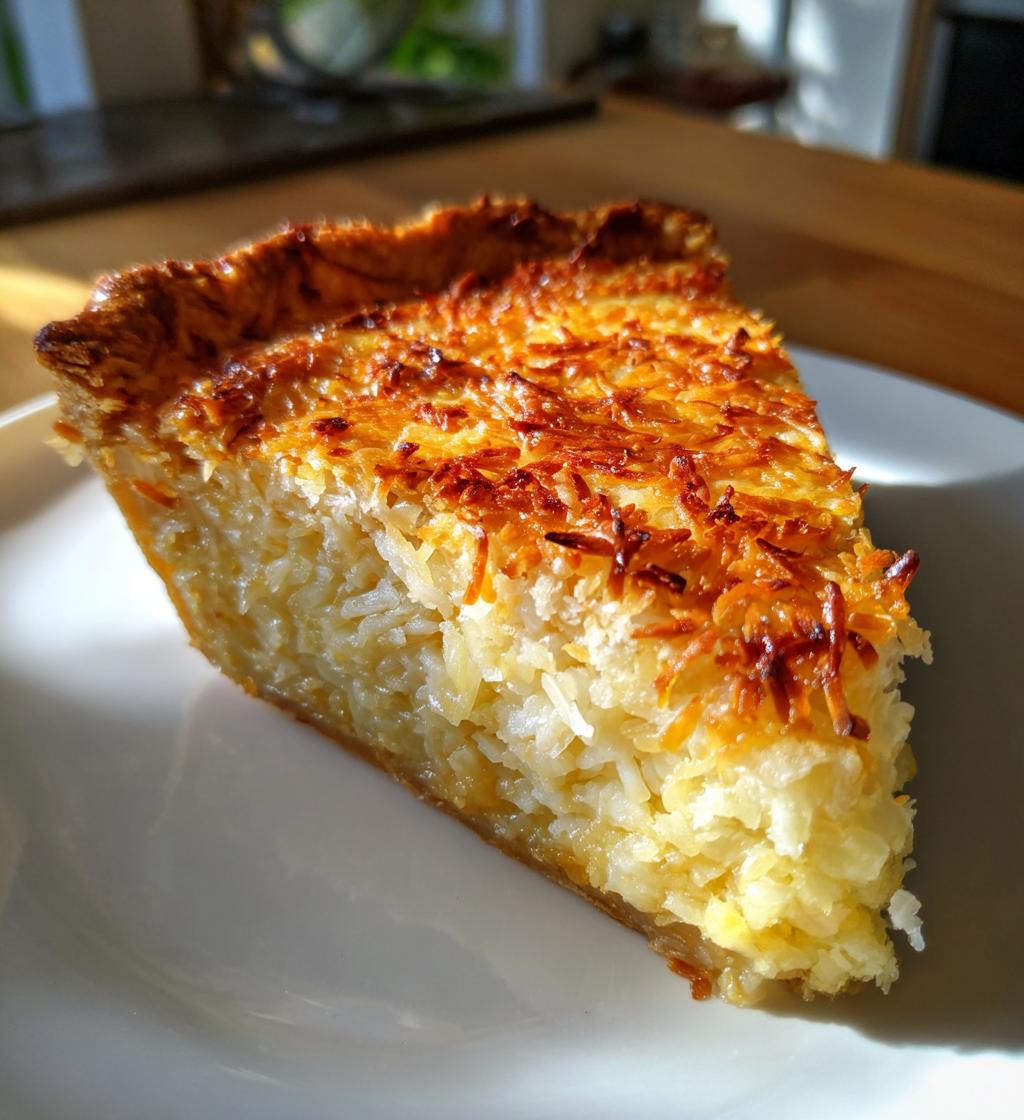 french coconut pie