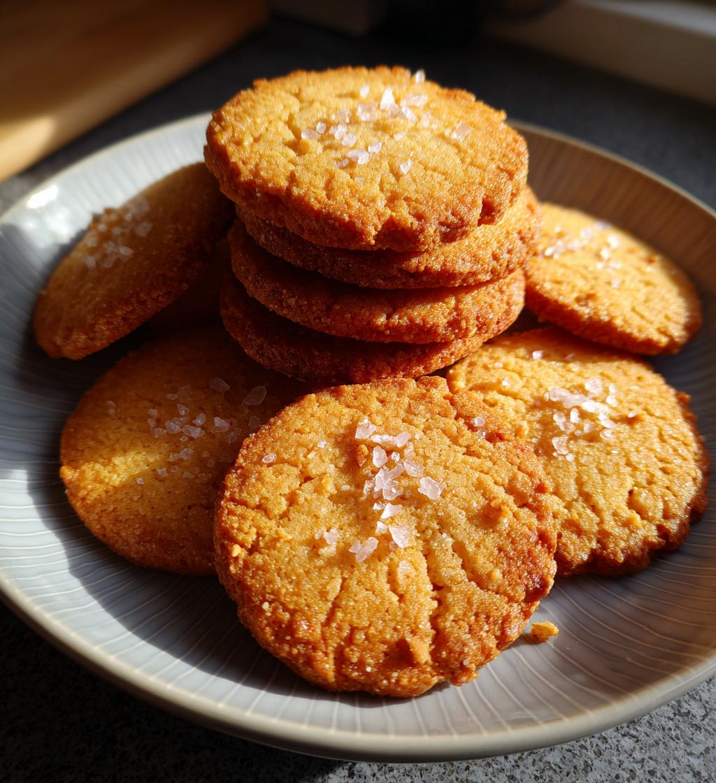 french salted butter cookies - detail 1