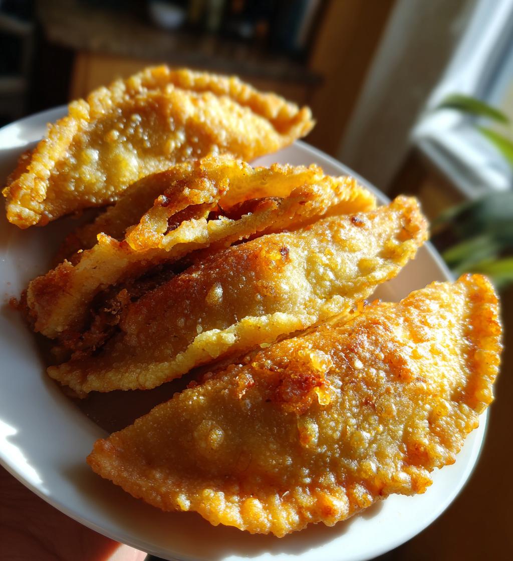 fried apple or peach pies - detail 1