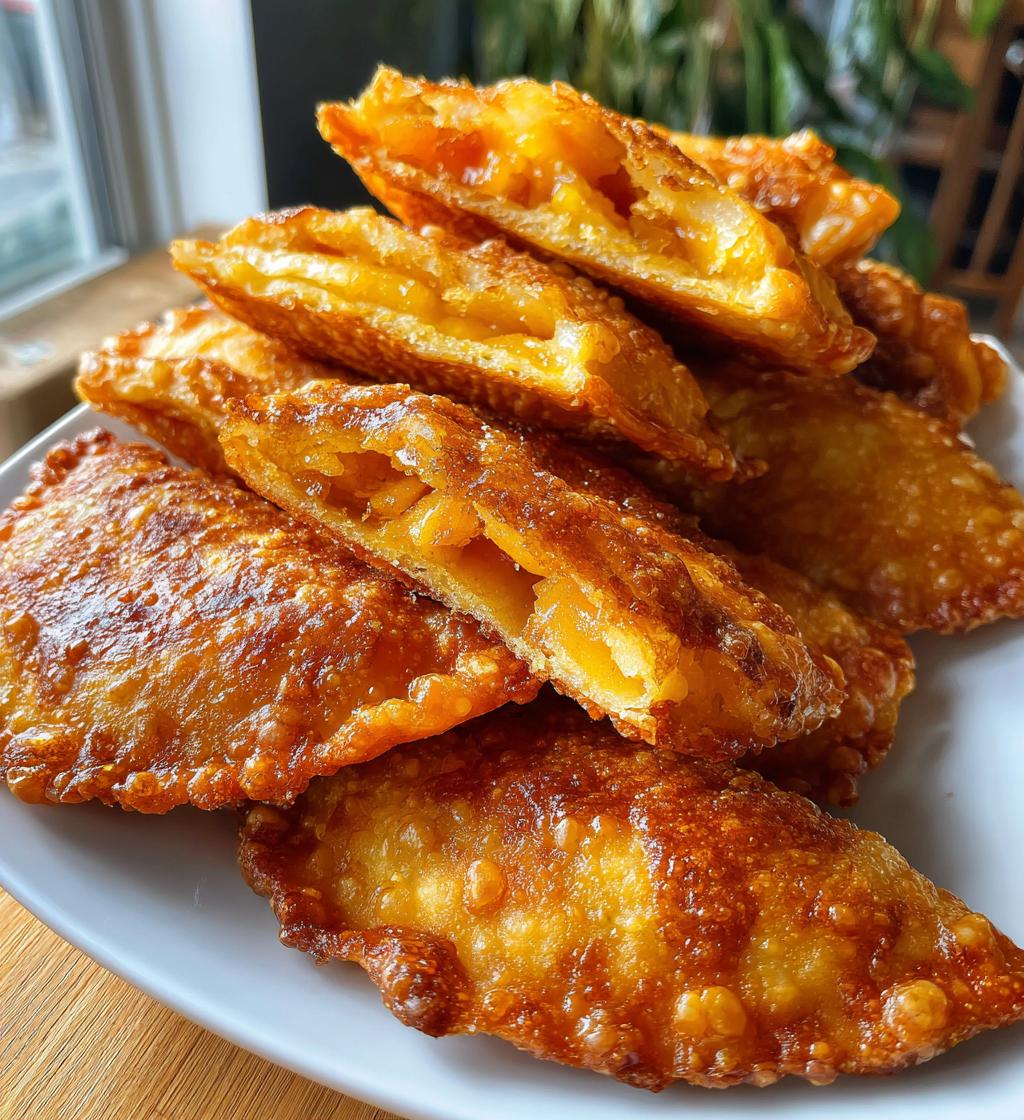 fried apple or peach pies