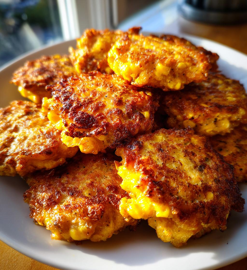 fried cornbread fritters
