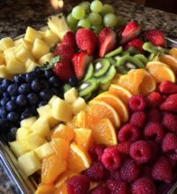 fruit platter thanksgiving