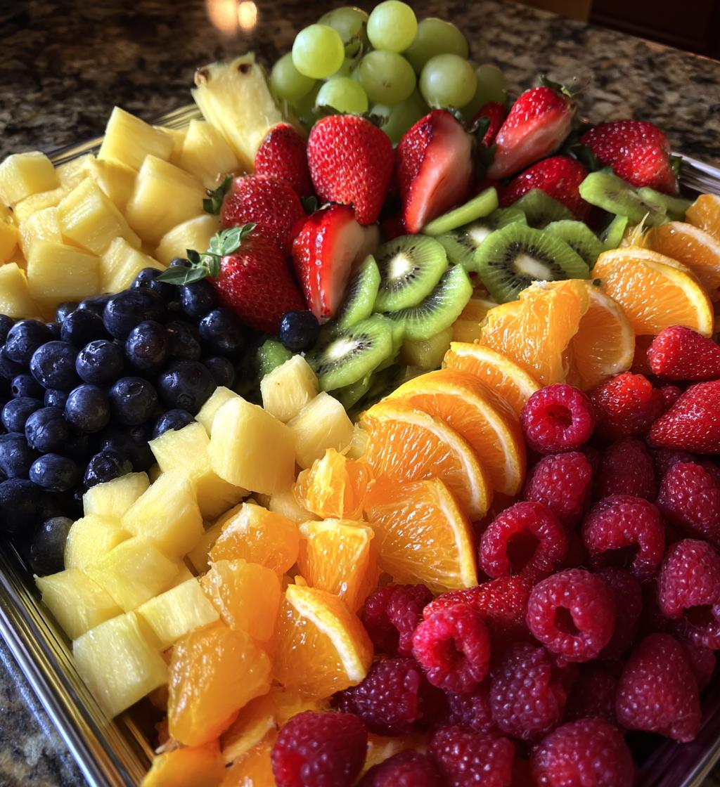 fruit platter thanksgiving