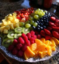 fruit tray for thanksgiving