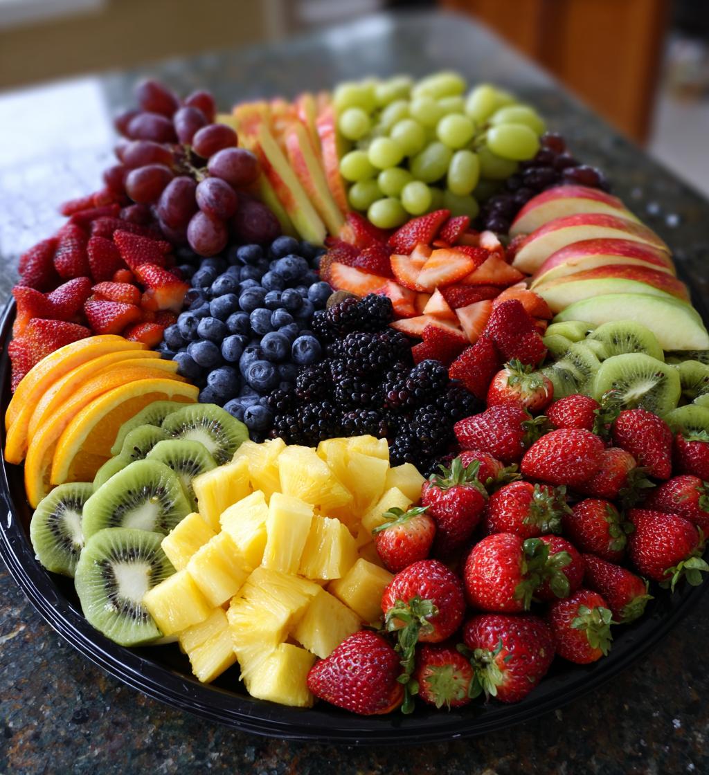 fruit tray thanksgiving