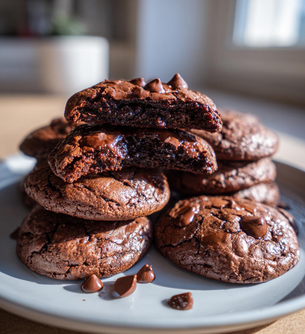 fudgy brownie cookies