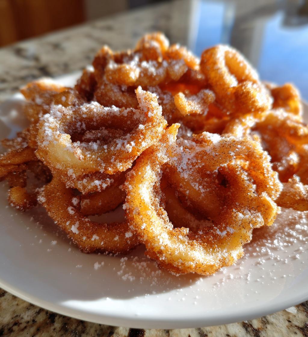funnel cake apple fries recipe