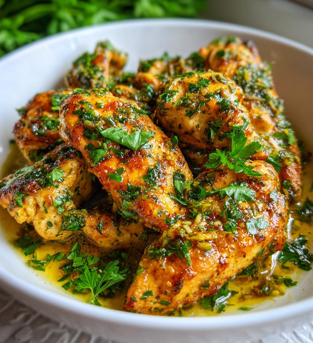 garlic butter chicken recipe