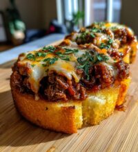 garlic toast sloppy joes