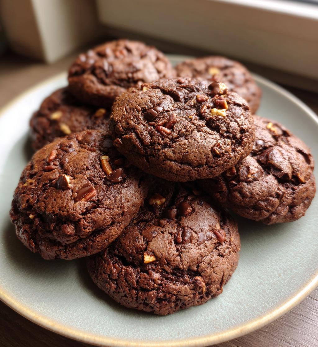 german chocolate cookies