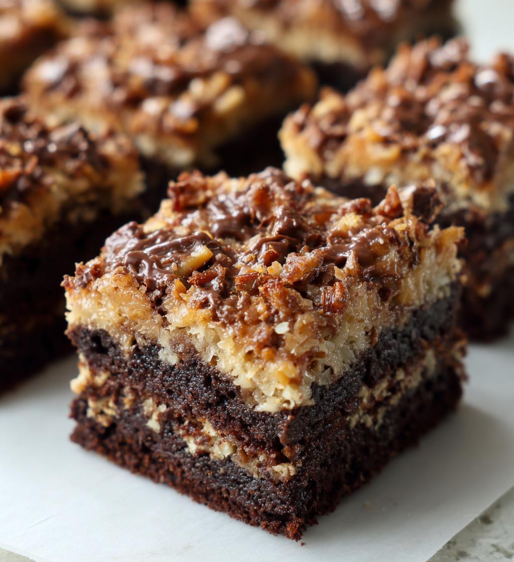 german chocolate sheet cake